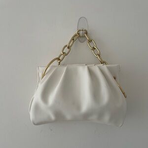House Of Want 
•Purse CHILL Framed Clutch Vegan white
•Bag Big Chain Hinged